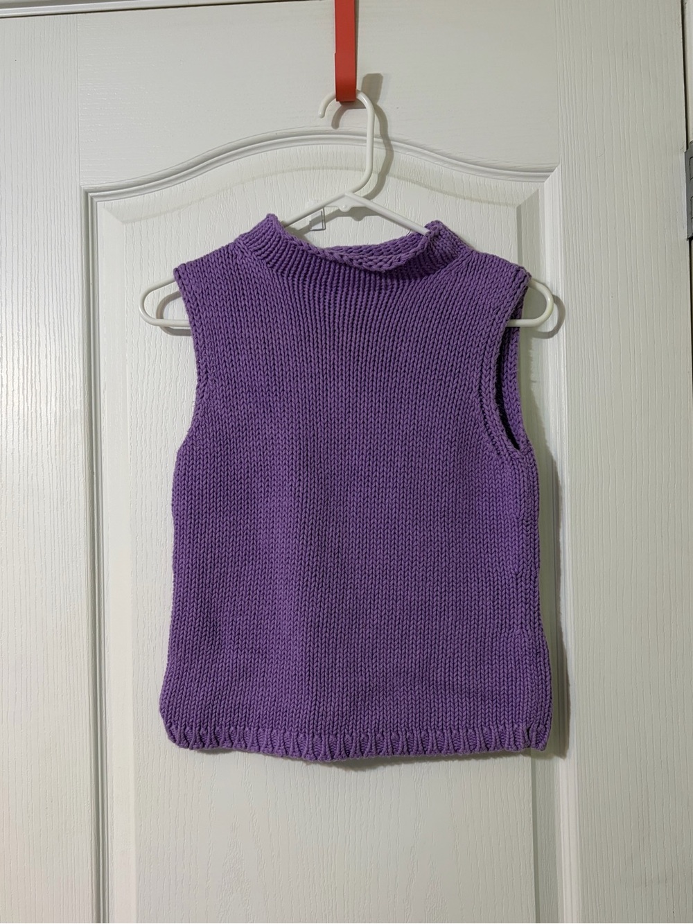 St. John's Bay Lavender Knit Sleeveless Tank Top